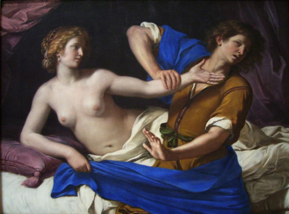 Joseph And Potiphar's Wife — Guercino
