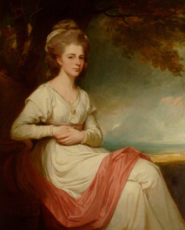 The Honourable Anne Louisa Bertie (1747–1841), Lady Stuart — George Romney