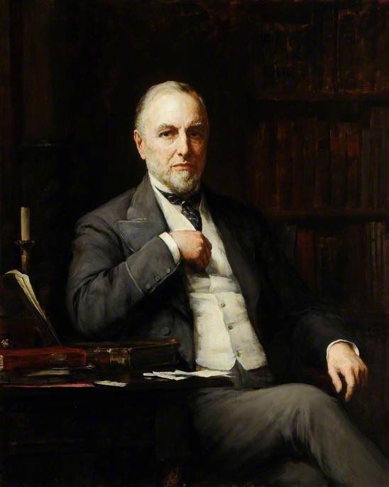 Sir Frederick Thorpe Mappin (1821–1910), Bt — Walter William Ouless