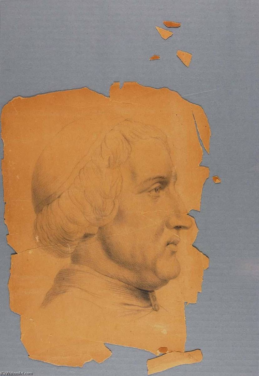 (head Of A Man Wearing A Monk's Cap) — Marguerite Zorach