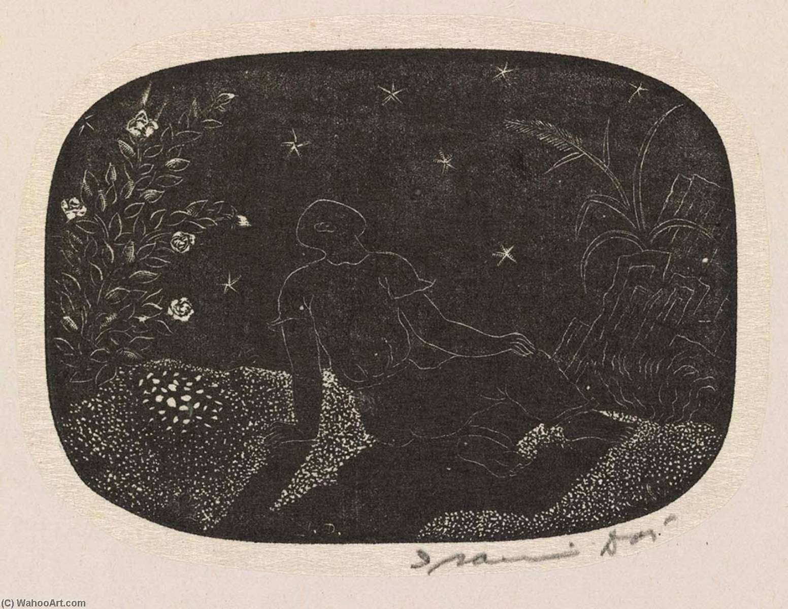 (the Wayward Muse, Portfolio) Here Beneath The Canopy Of Stars I Shall Sleep A Thousand Years Of Dreamless Nights — Isami Doi
