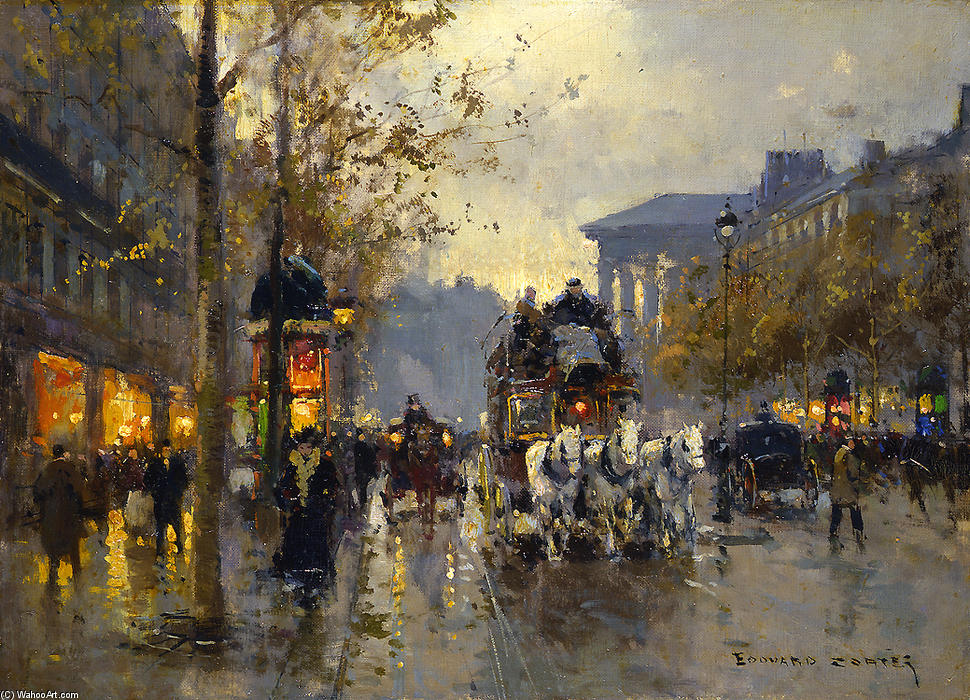 Boulevard De La Madeleine — Edouard Cortès