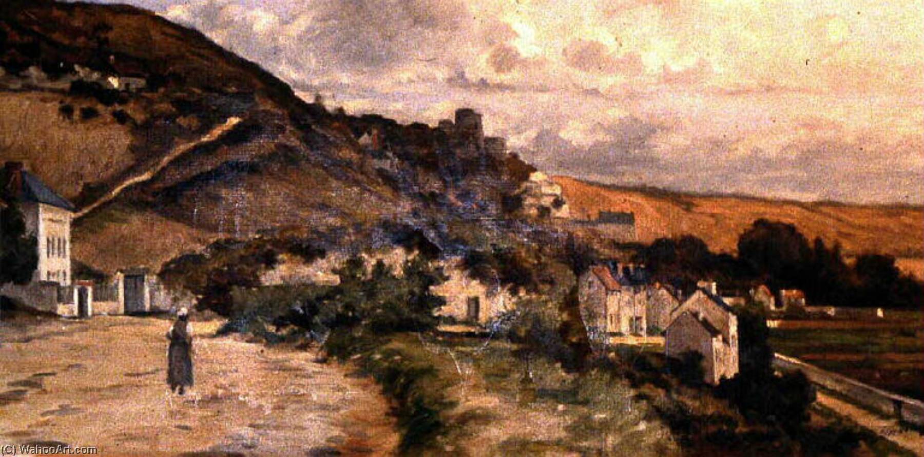 Vue De La Roche Guyon — Jouanny Paul