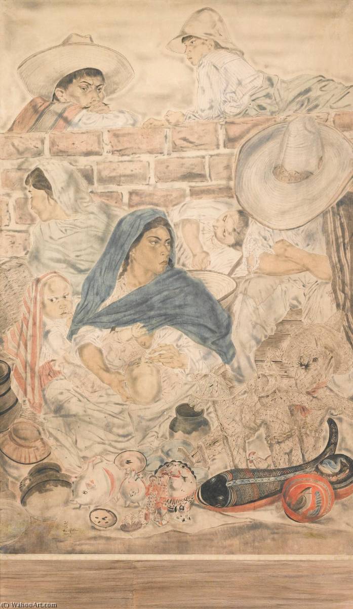 Le Mexique — Léonard Tsuguharu Foujita