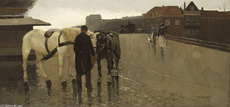 The Wagenbrug In The Hague — Wilhelmus Hendrikus Petrus Johannes Zwart
