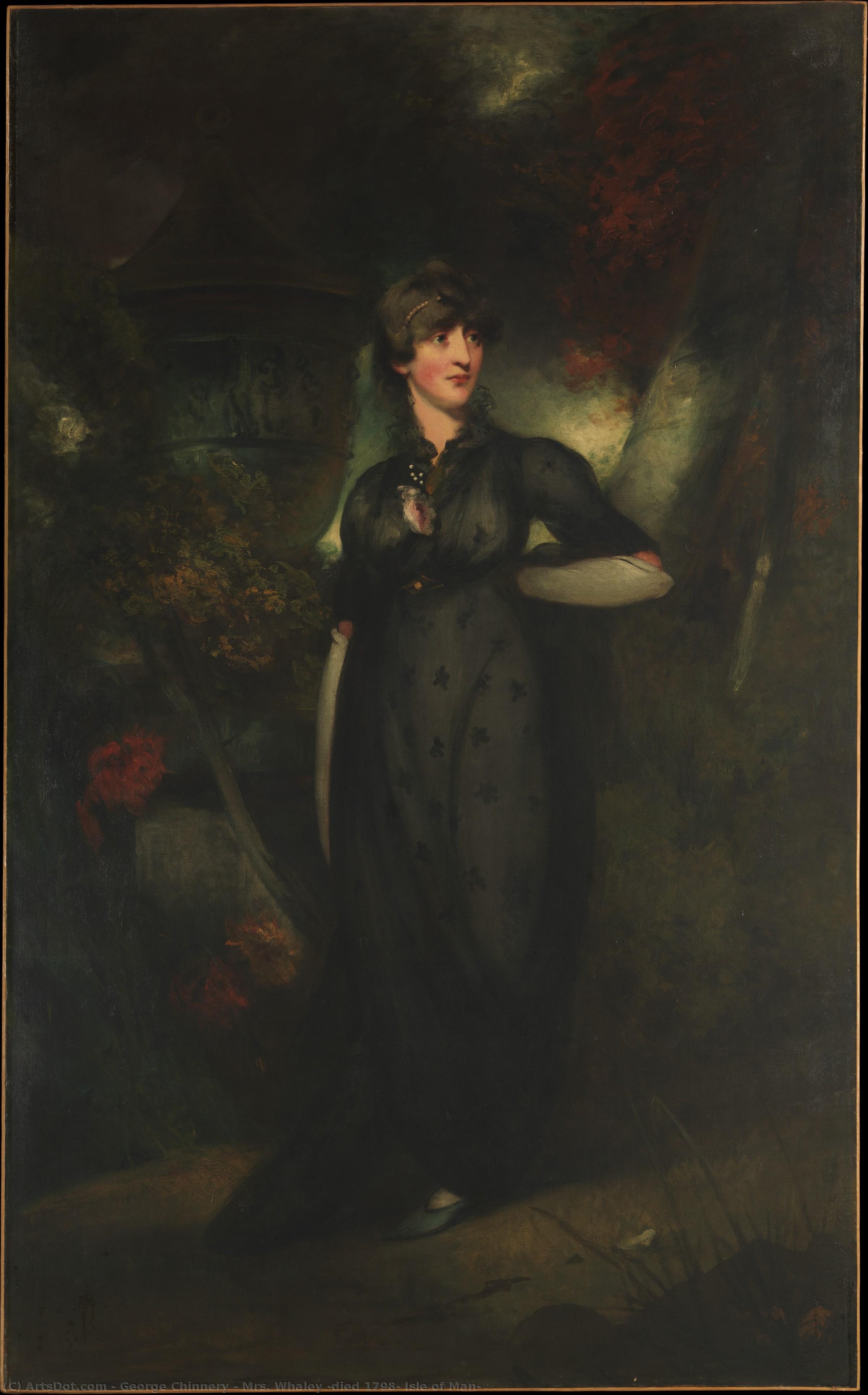 Mrs. Whaley (died 1798, Isle Of Man) — George Chinnery