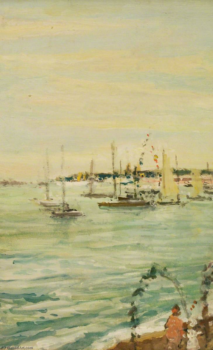 Yachts At Weymouth — ジャック＝エミール・ブランシュ
