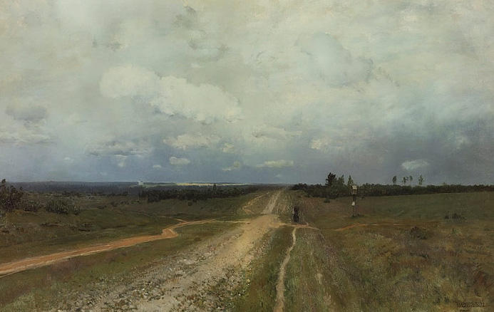 Vladimirka Road — Isaak Ilyich Levitan