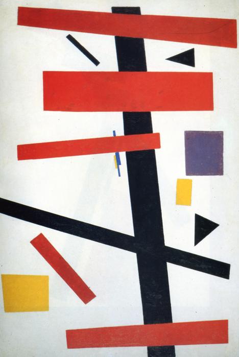 Suprematism (9) — Kazimir Malevich