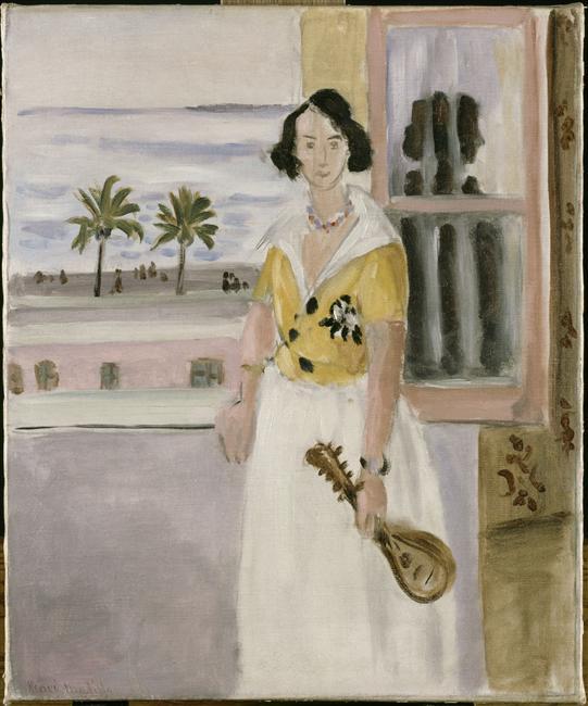 Woman With Mandolin — Henri Matisse