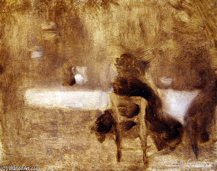 Girl From Behind — Eugène Anatole Carrière