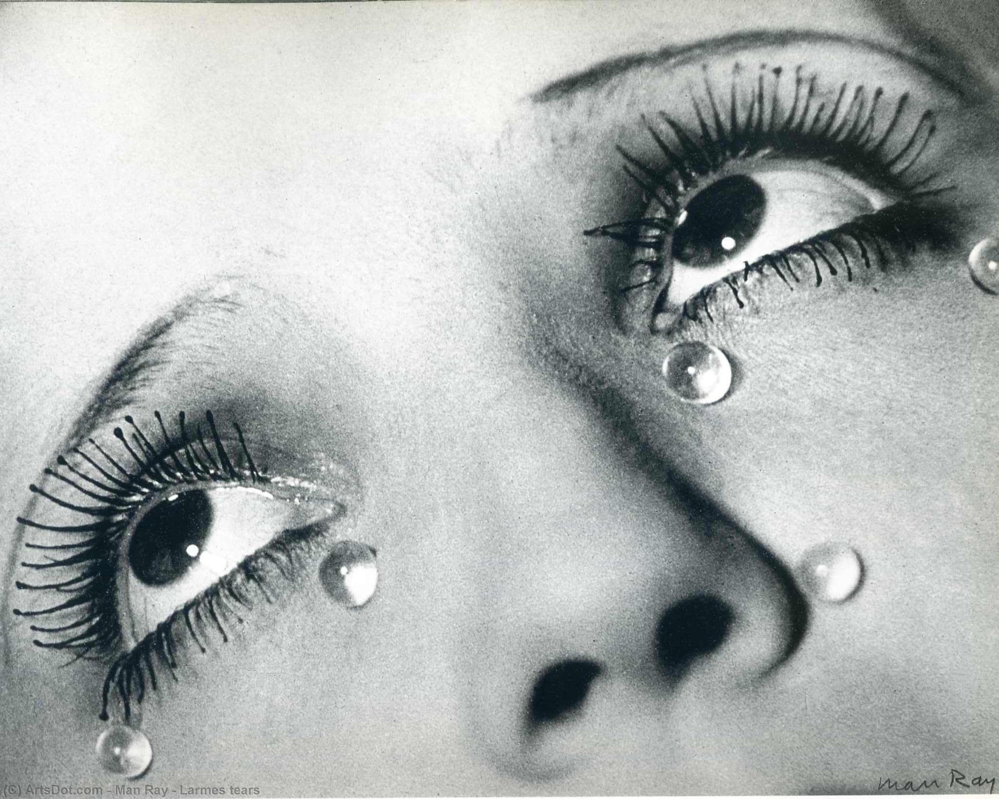 Larmes Tears — Man Ray
