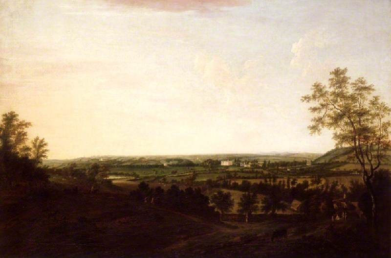 Distant View Of Saltram — William Tomkins