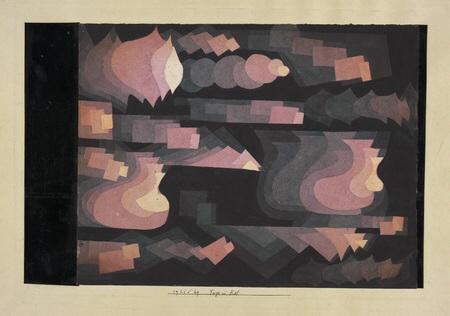 Fuga En Rojo — Paul Klee