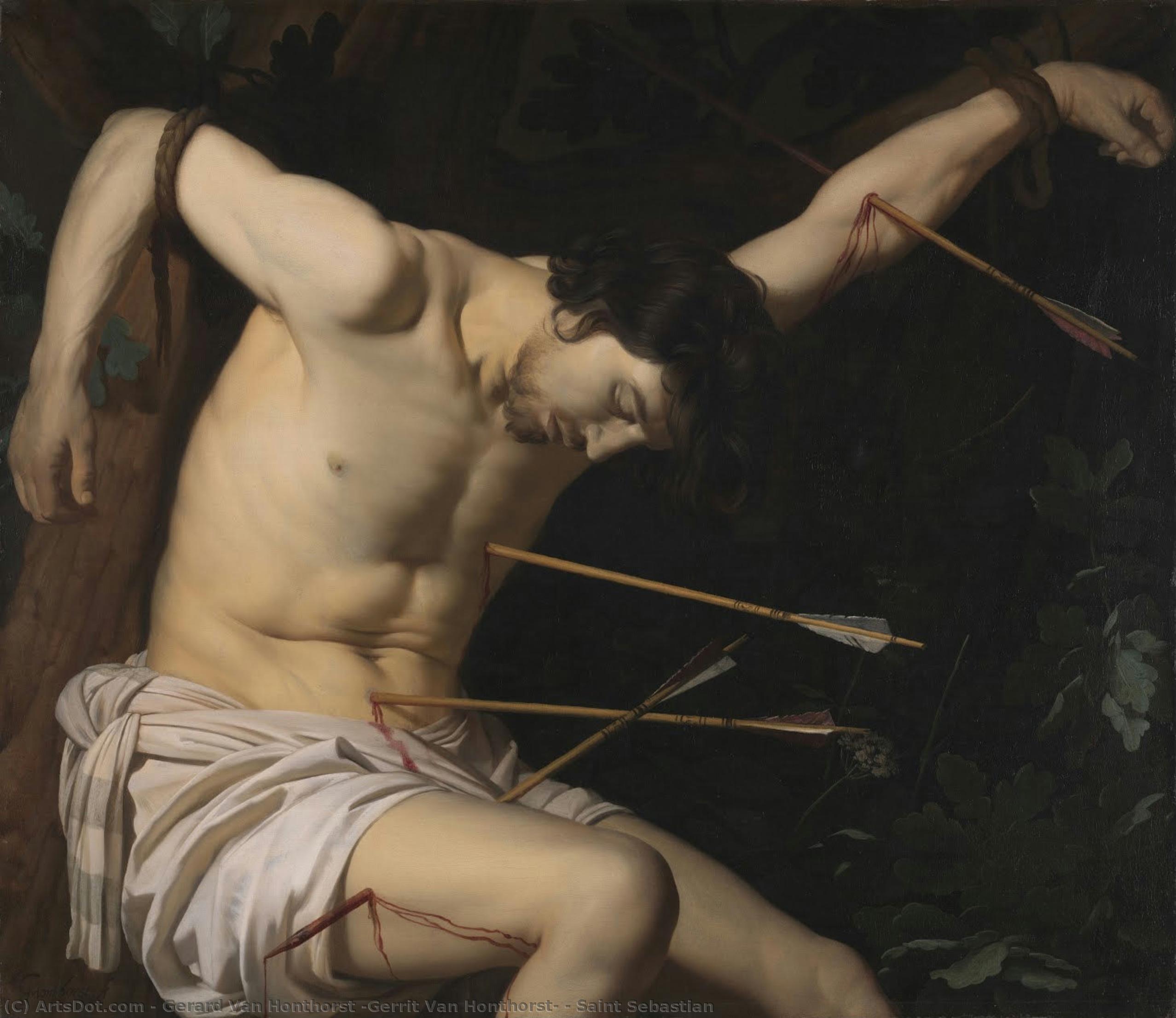 Saint Sebastian — Герхард Ван Хонторст