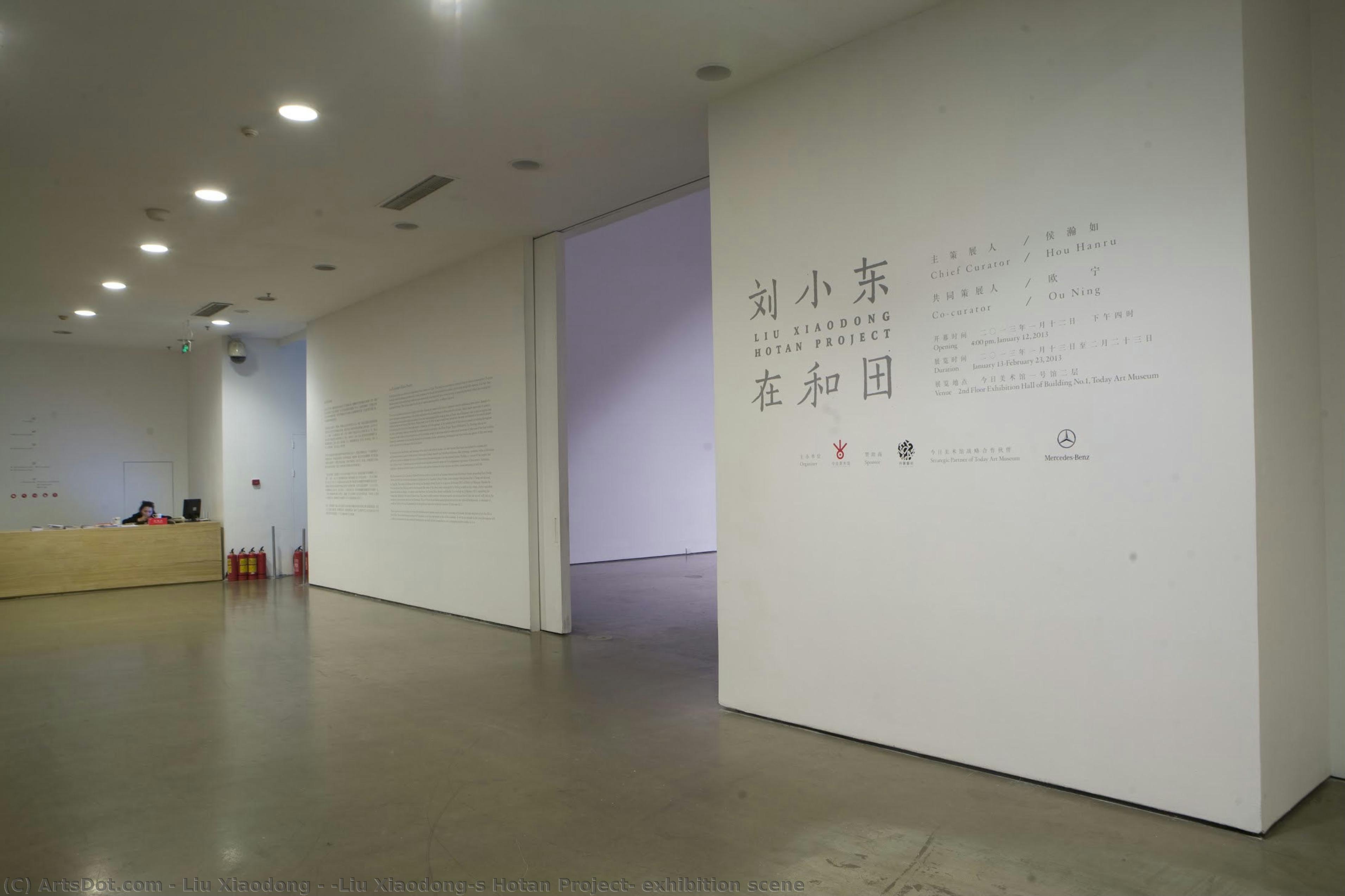 “liu Xiaodong’s Hotan Project” Exhibition Scene — Liu Xiaodong