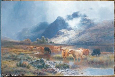 Loch Lubnaig And Ben Vane, Strathyre — Louis Bosworth Hurt