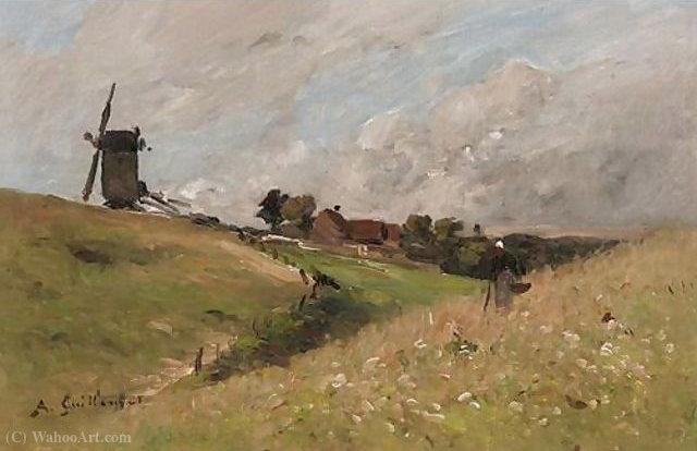 Environs De Boulogne — Jean-baptiste-antoine Guillemet