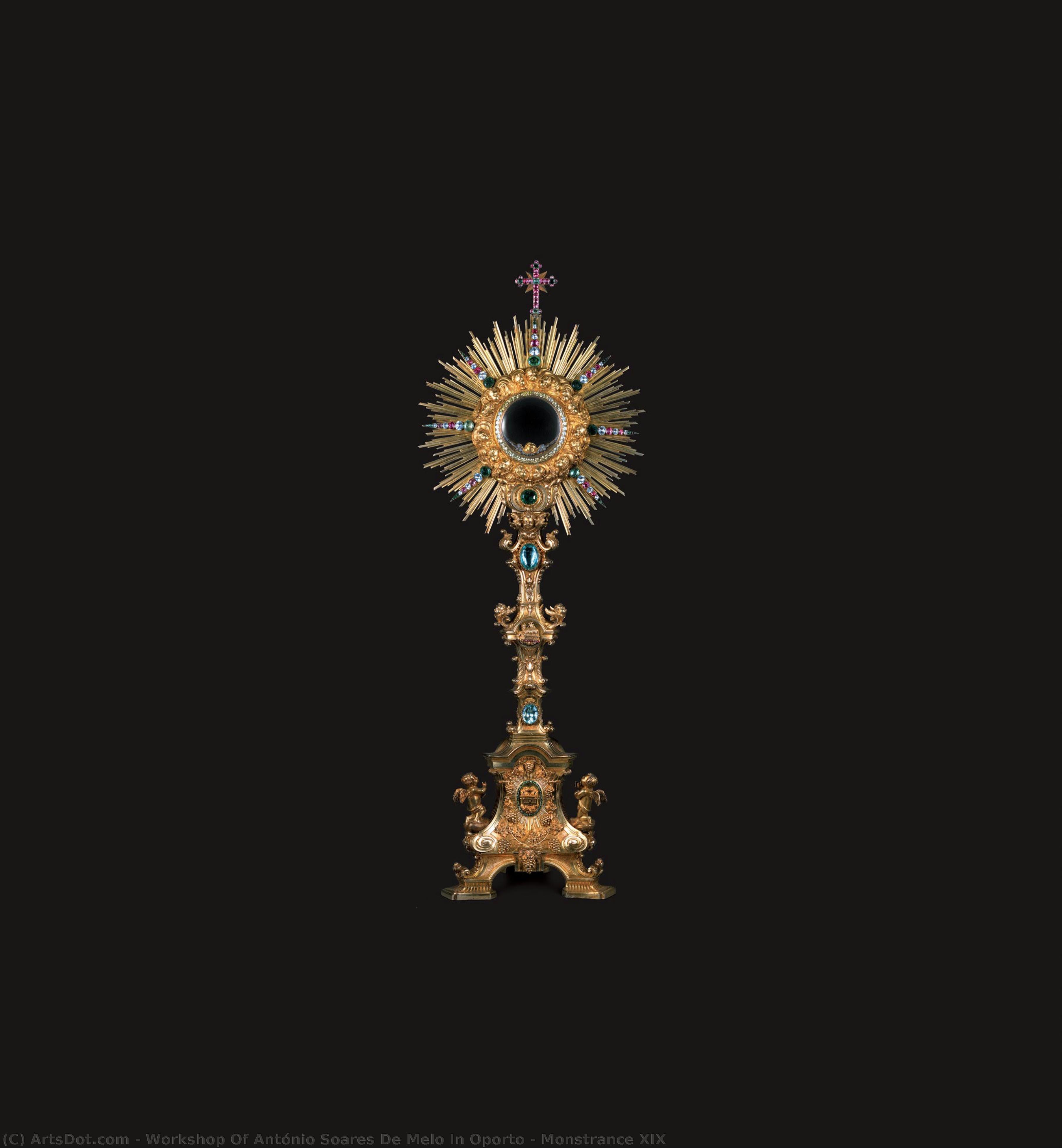 Monstrance Xix — Workshop Of António Soares De Melo In Oporto