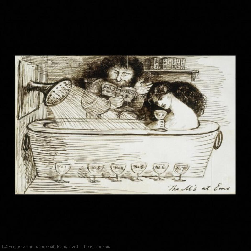 The M S At Ems — Dante Gabriel Rossetti