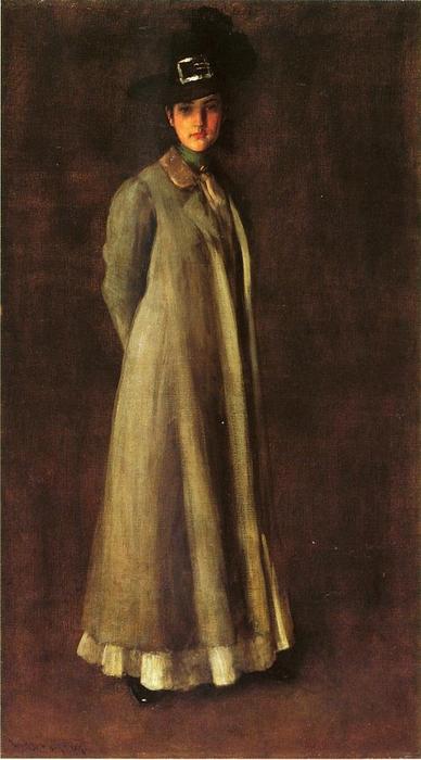 My Daughter Dieudonne (alice Dieudonne Chase) — William Merritt Chase
