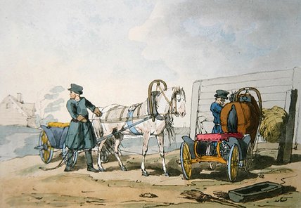 Droshka, — John Augustus Atkinson