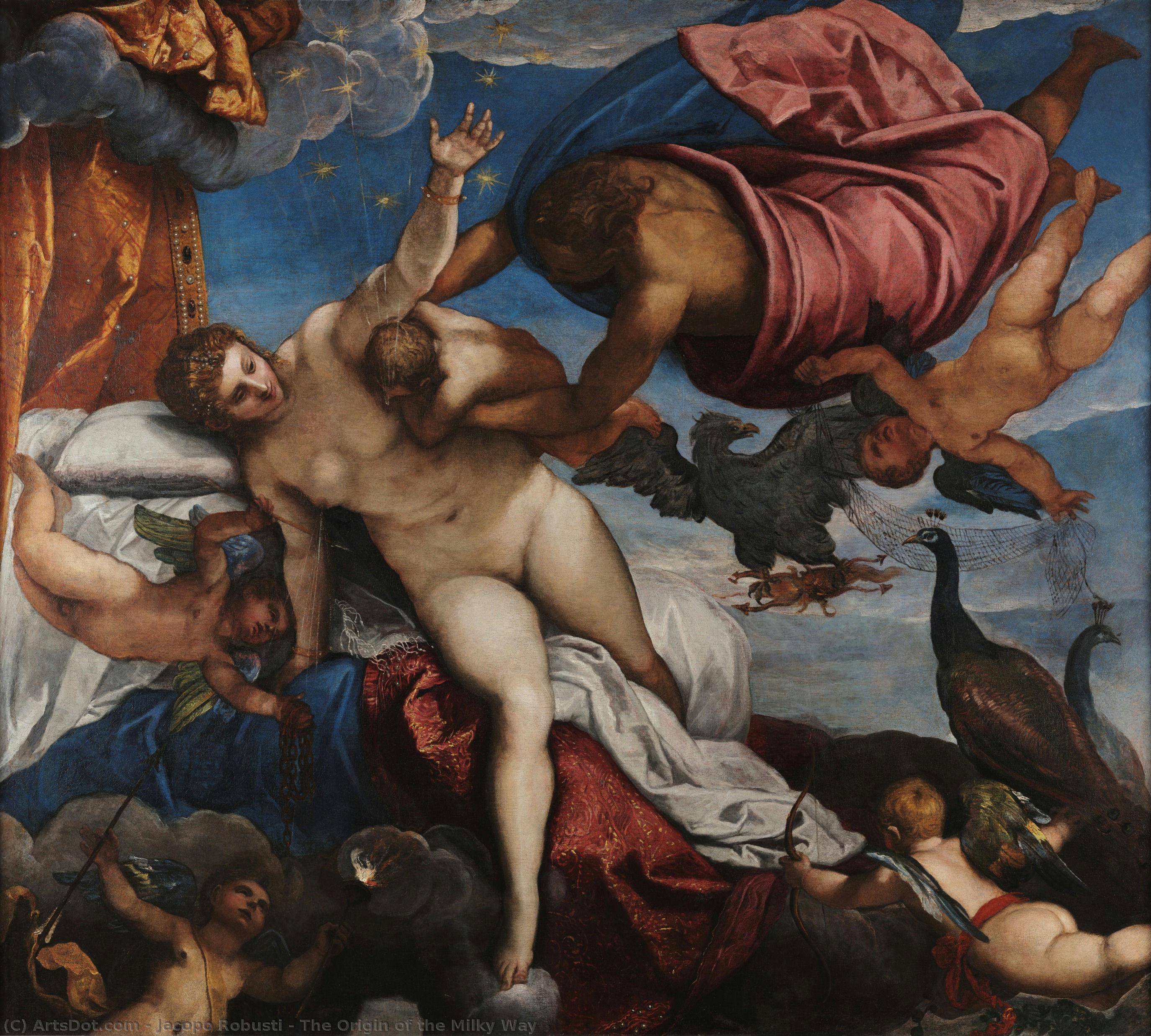 The Origin Of The Milky Way — Tintoretto