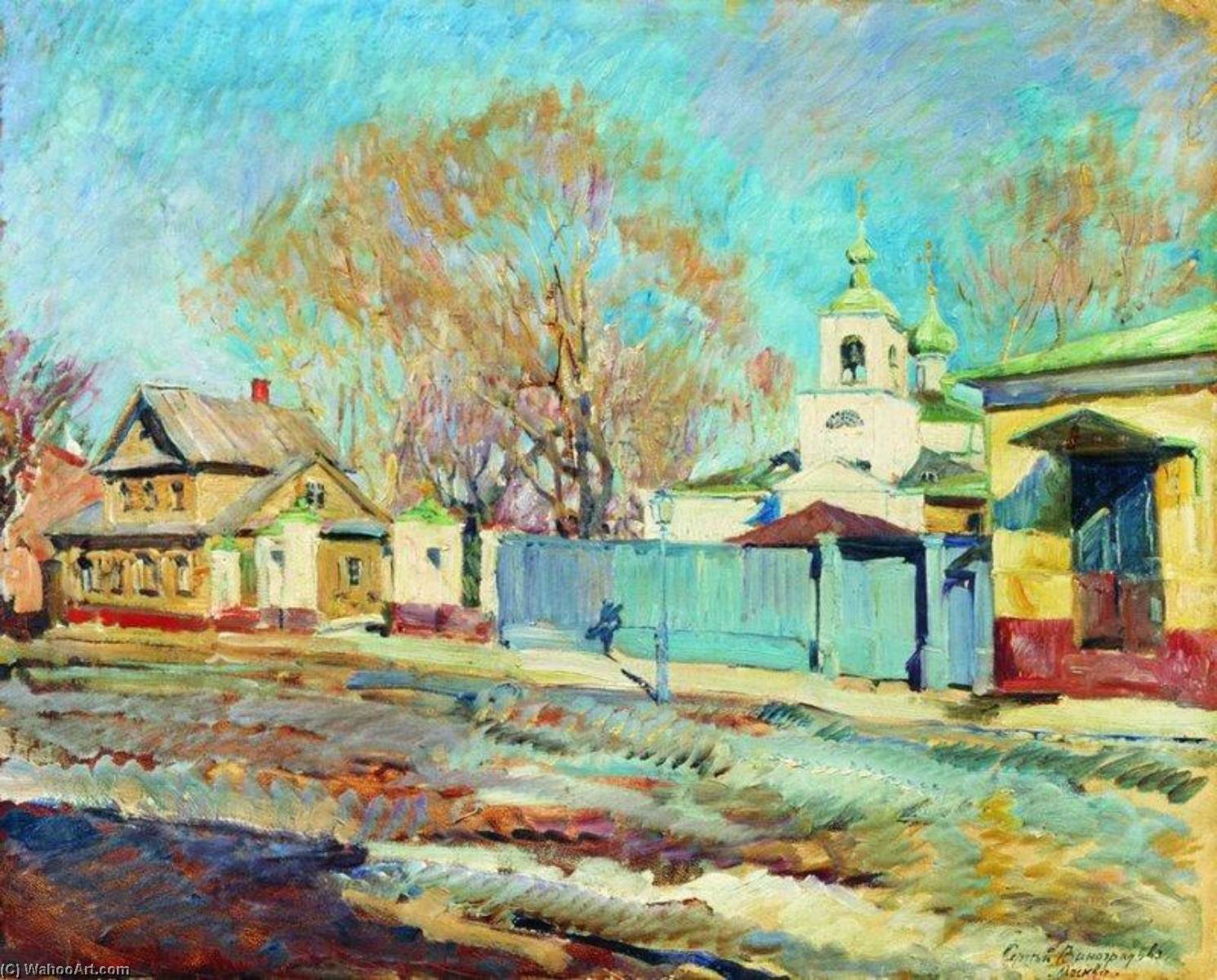Moscow Street — Sergey Arsenievich Vinogradov
