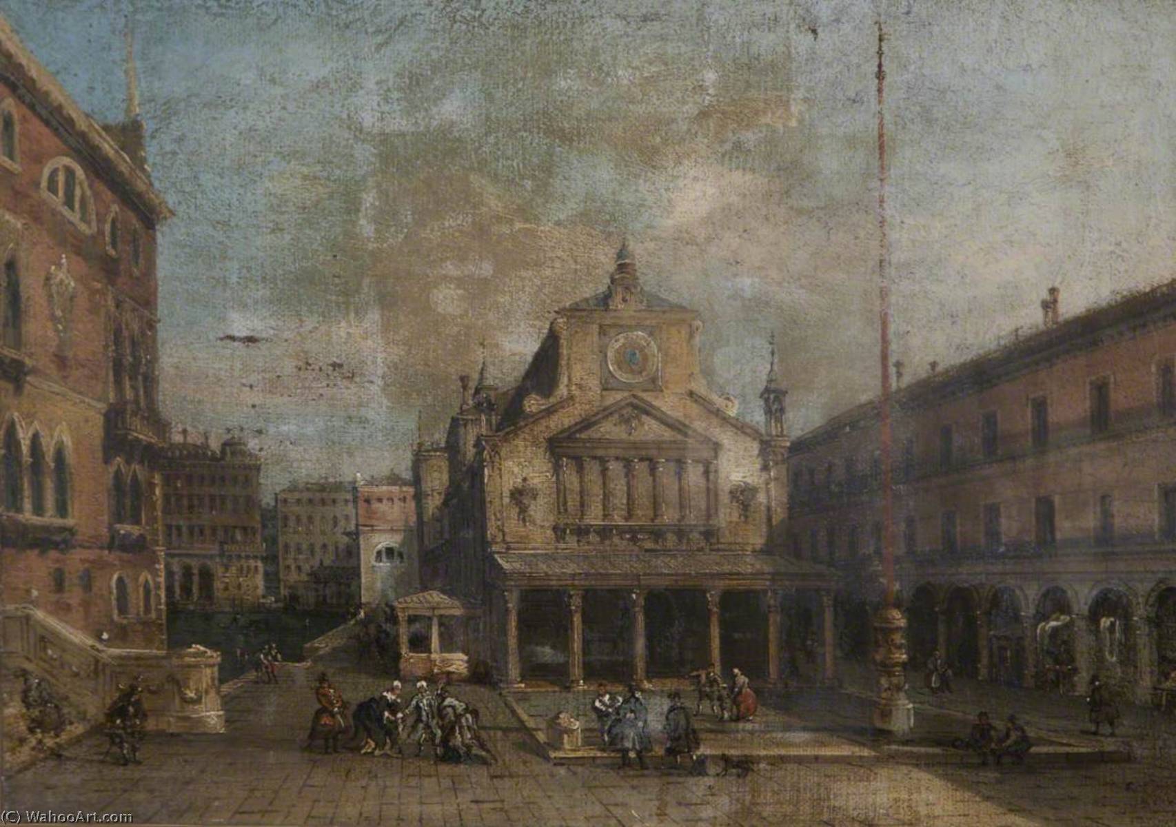 Church Of San Giacometto, Venice — Francesco Lazzaro Guardi