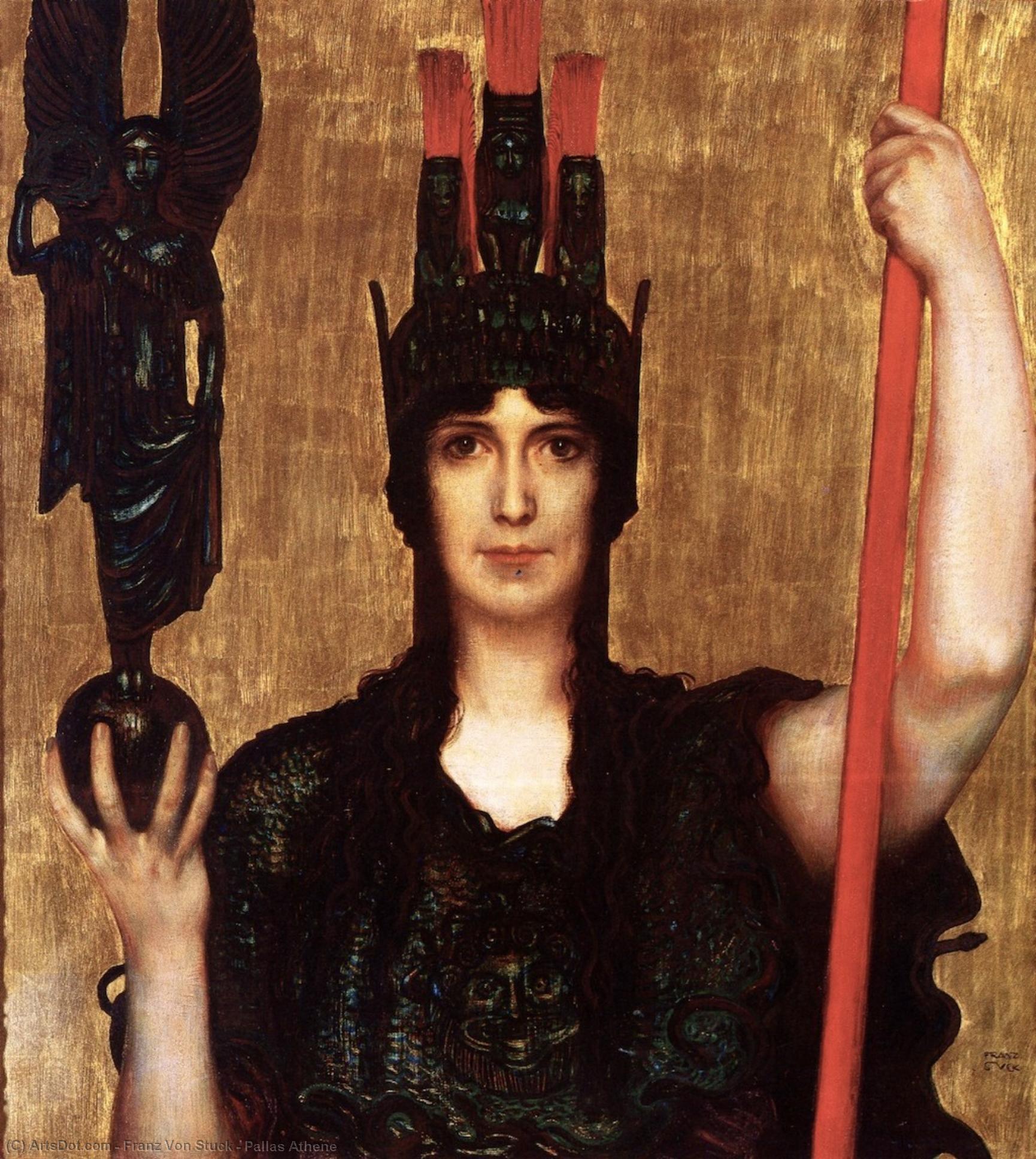 Pallas Athene — Franz Ritter Von Stuck