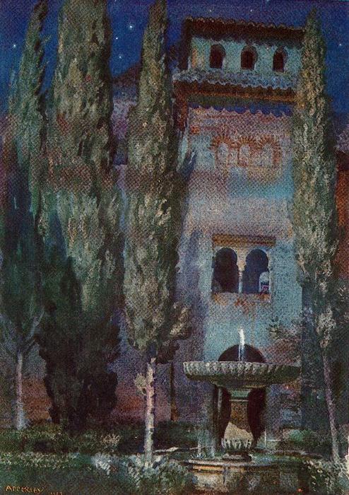 Lindaraja Yard (night At The Alhambra) — Jorge Apperley (george Owen Wynne Apperley)