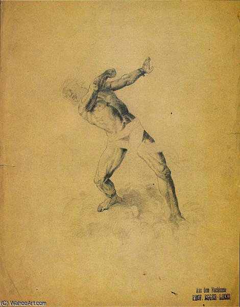 Naked Back Lehned — Albin Egger Lienz