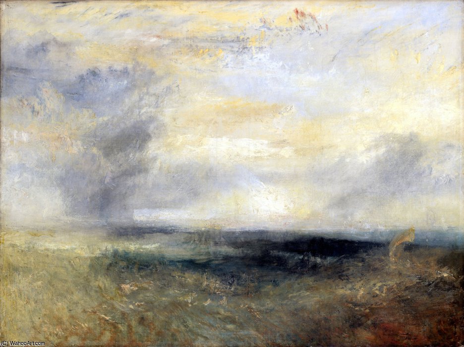 Margate, From The Sea — Joseph Mallord William Turner