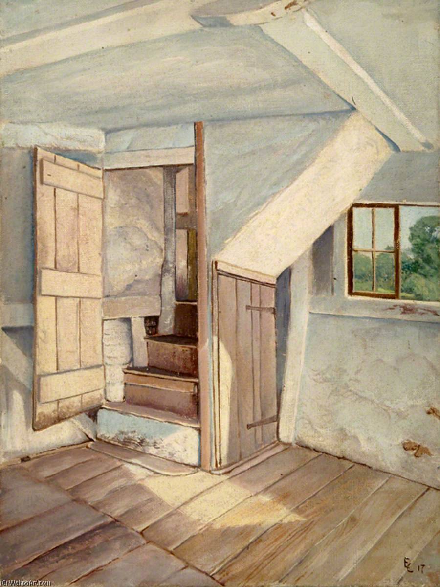 Staircase In Cottage At Godstone, Surrey — Ernest C Christie
