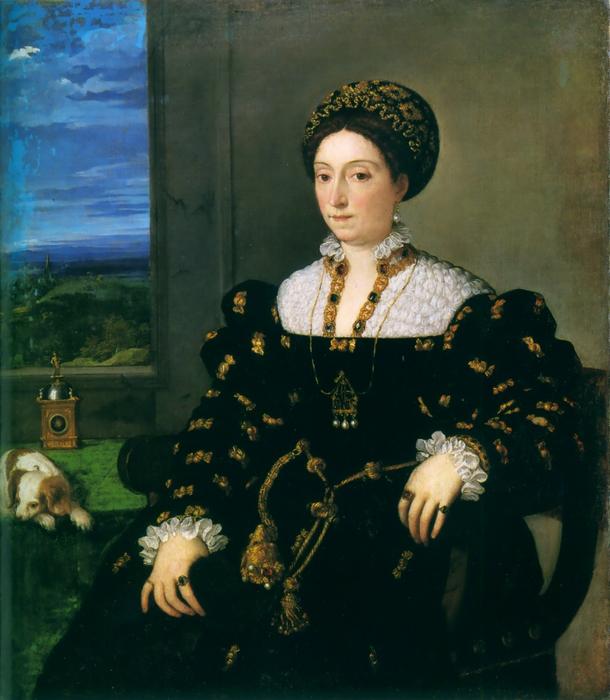 Porträt Eleonora Gonzaga Della Rovere — Tizian