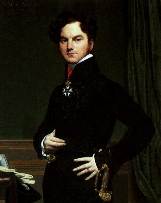 Amédée-david, Marquis De Pastoret — Jean-auguste-dominique Ingres
