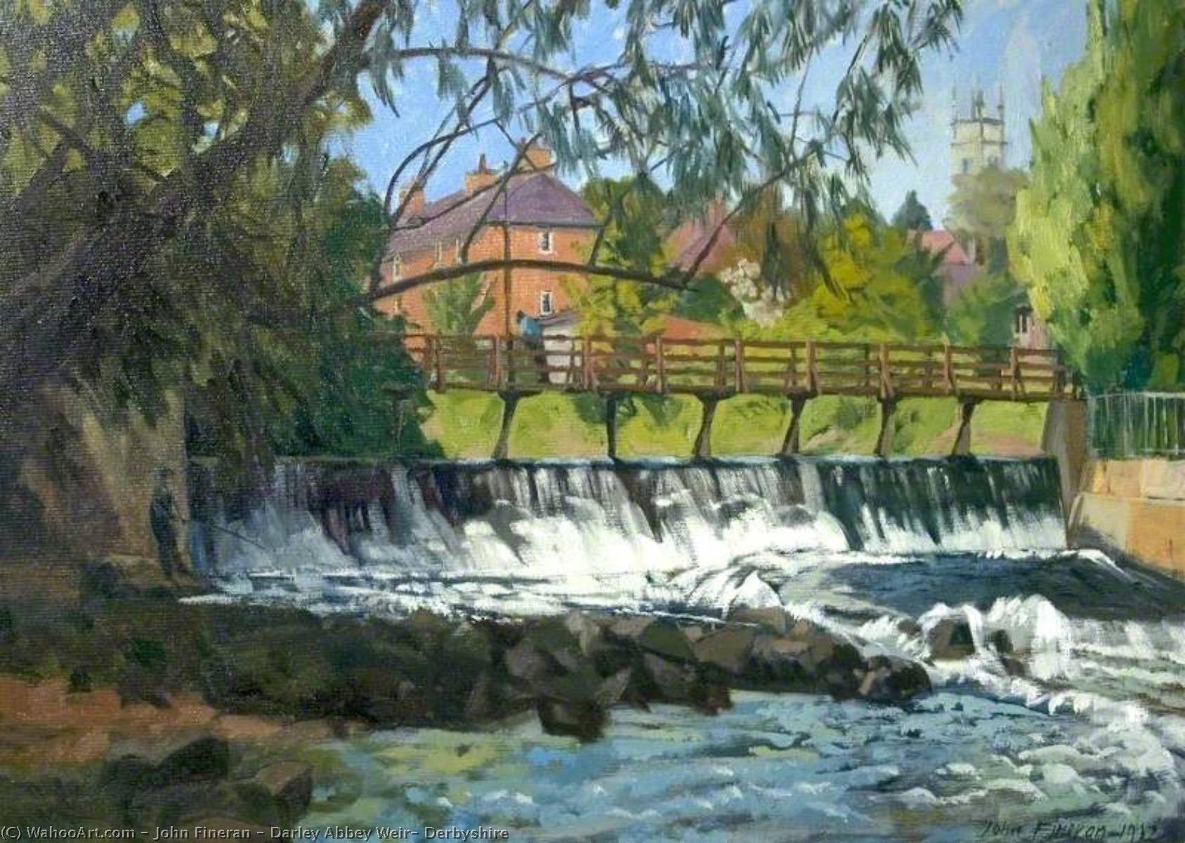 Darley Abbey Weir, Derbyshire — John Fineran