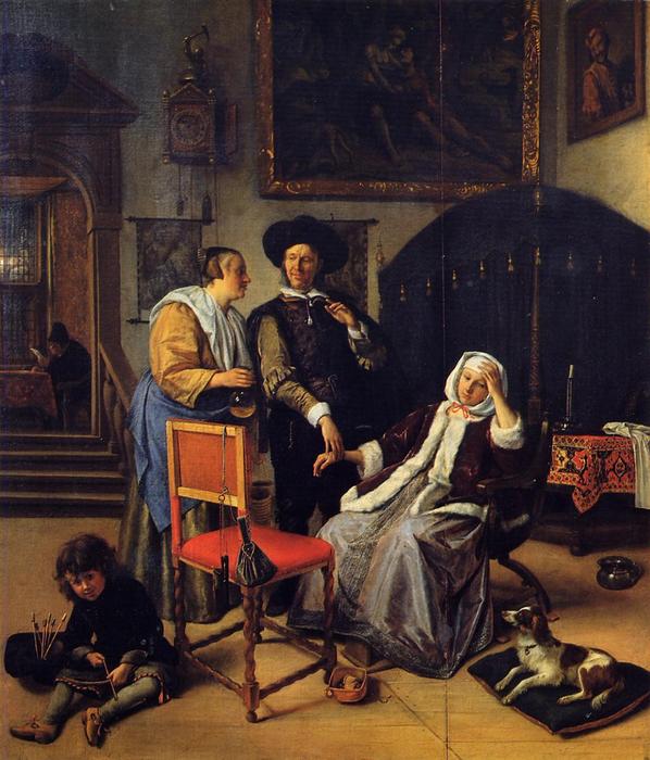 The Doctor's Visit — Jan Havickszoon Steen