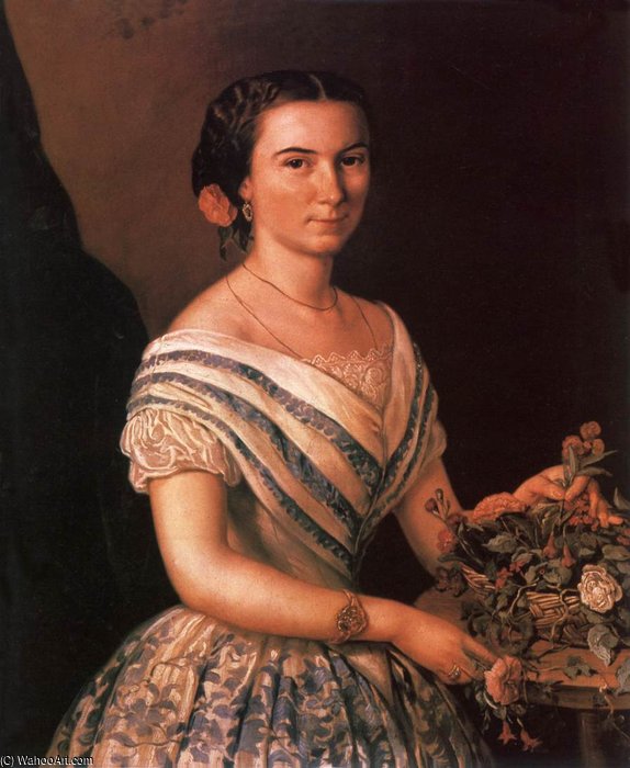 Portrait Of Dobosy Lajosné — Soma Orlai Petrich
