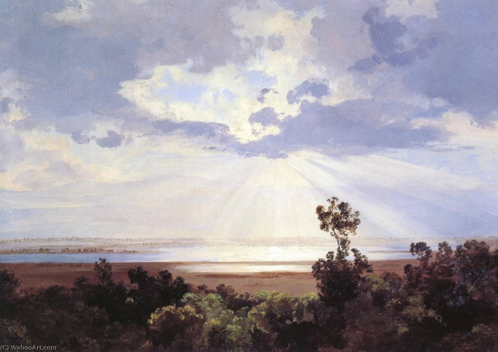 La Puesta Del Sol — José María Velasco