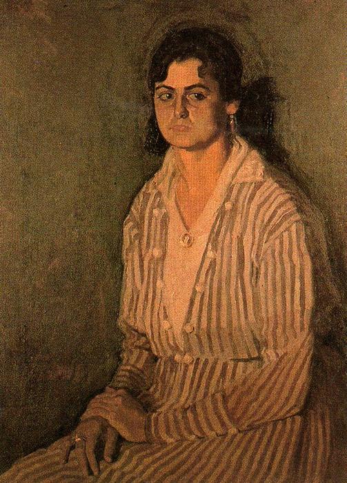 Retrato De Esther Pérez — Francisco Gutiérrez Cossio (pancho Gutierrez Cossio)