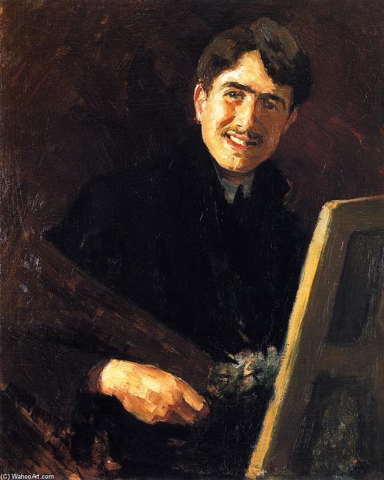 Self-portrait Smiling — Roger De La Fresnaye