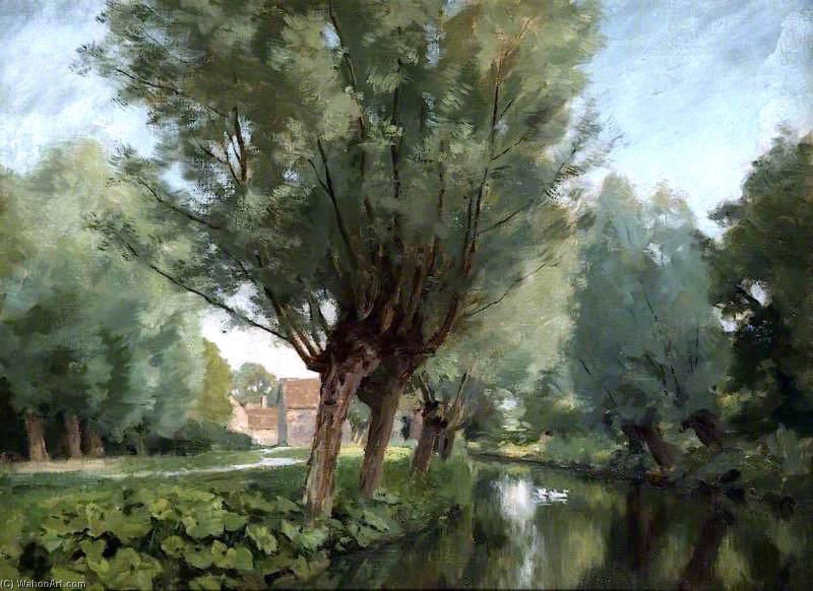 Mill Stream — Joseph Barnard Davis