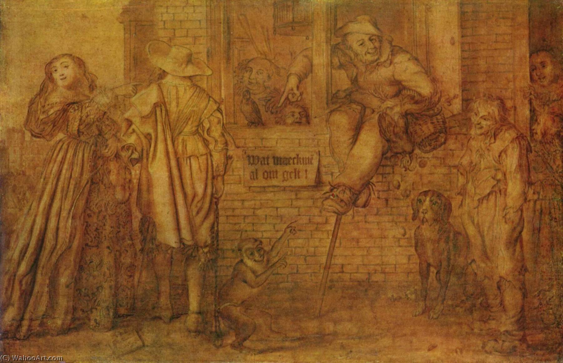 What Won't People Do For Money — Adriaen Pietersz Van De Venne
