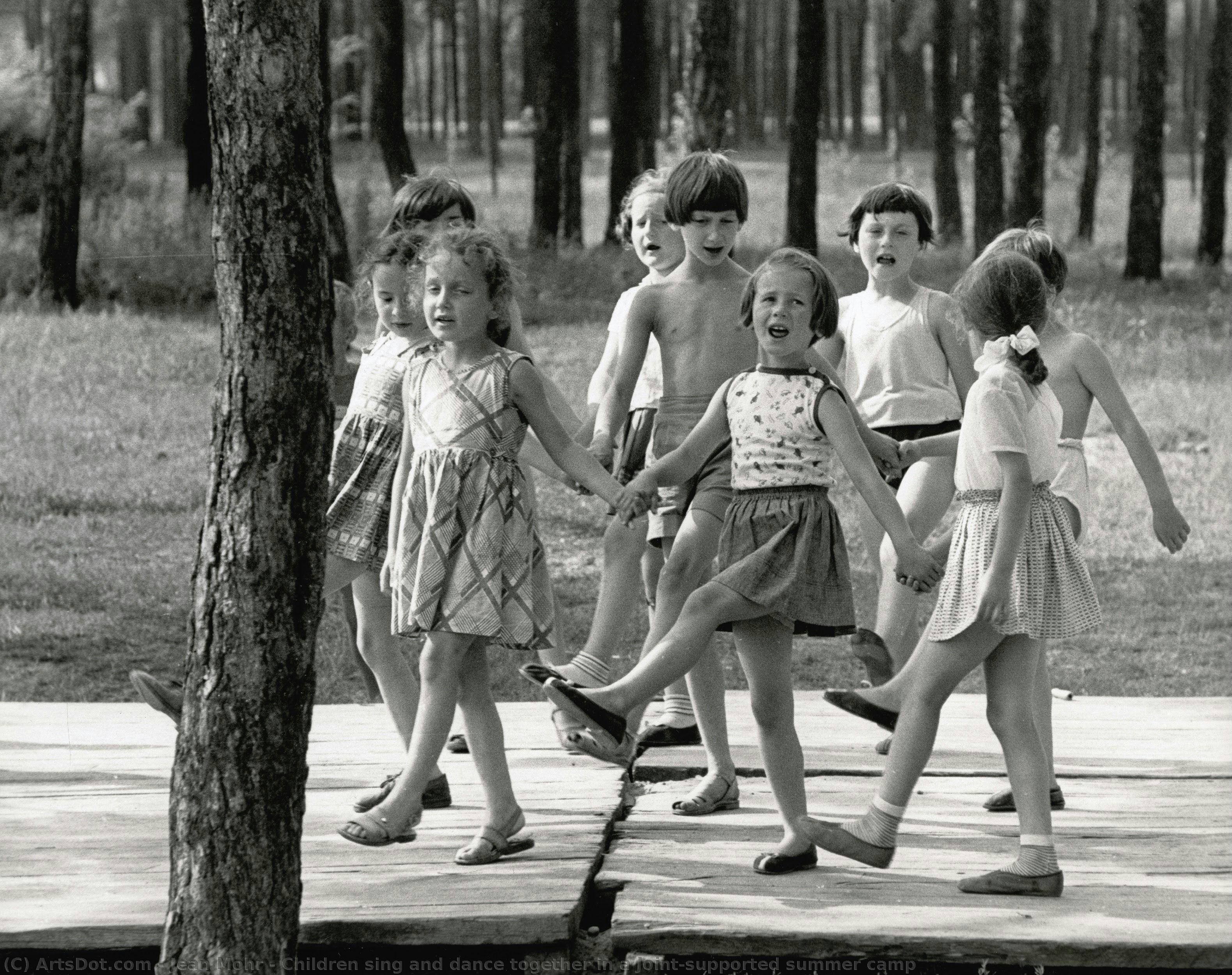 Children Sing And Dance Together In A Joint-supported Summer Camp — Jean Mohr