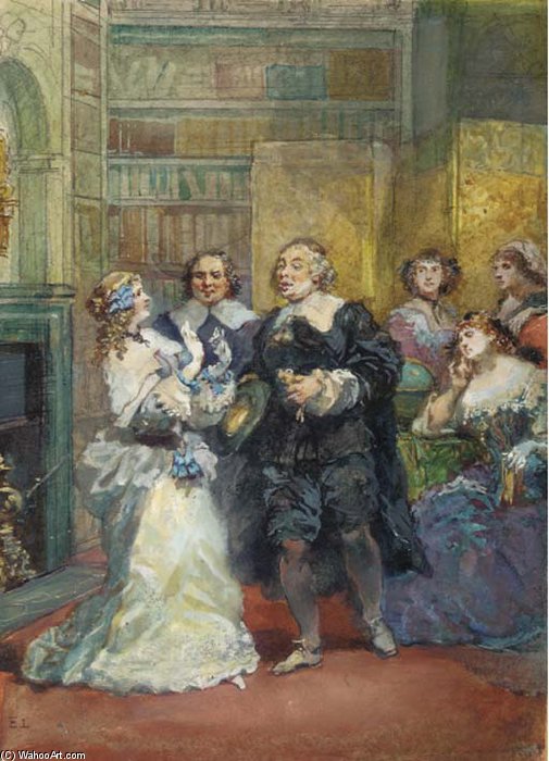 Women Learned — Eugène Lami