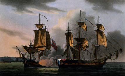 Capture Of La Reunion, October 21st — Томас Уиткомб