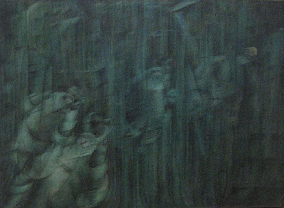 States Of Mind Iii: Those Who Stay — Umberto Boccioni