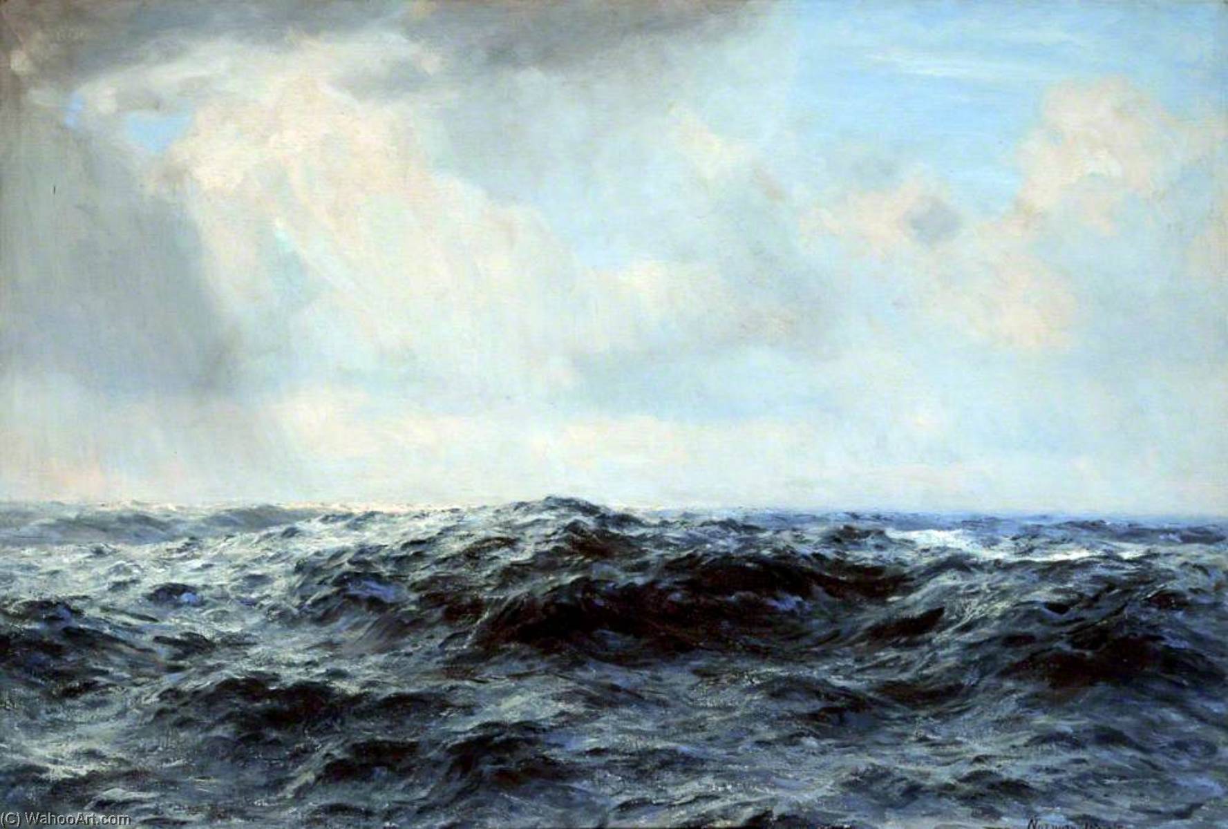 In The Trough Of The Ocean Swell — Norman Hirst