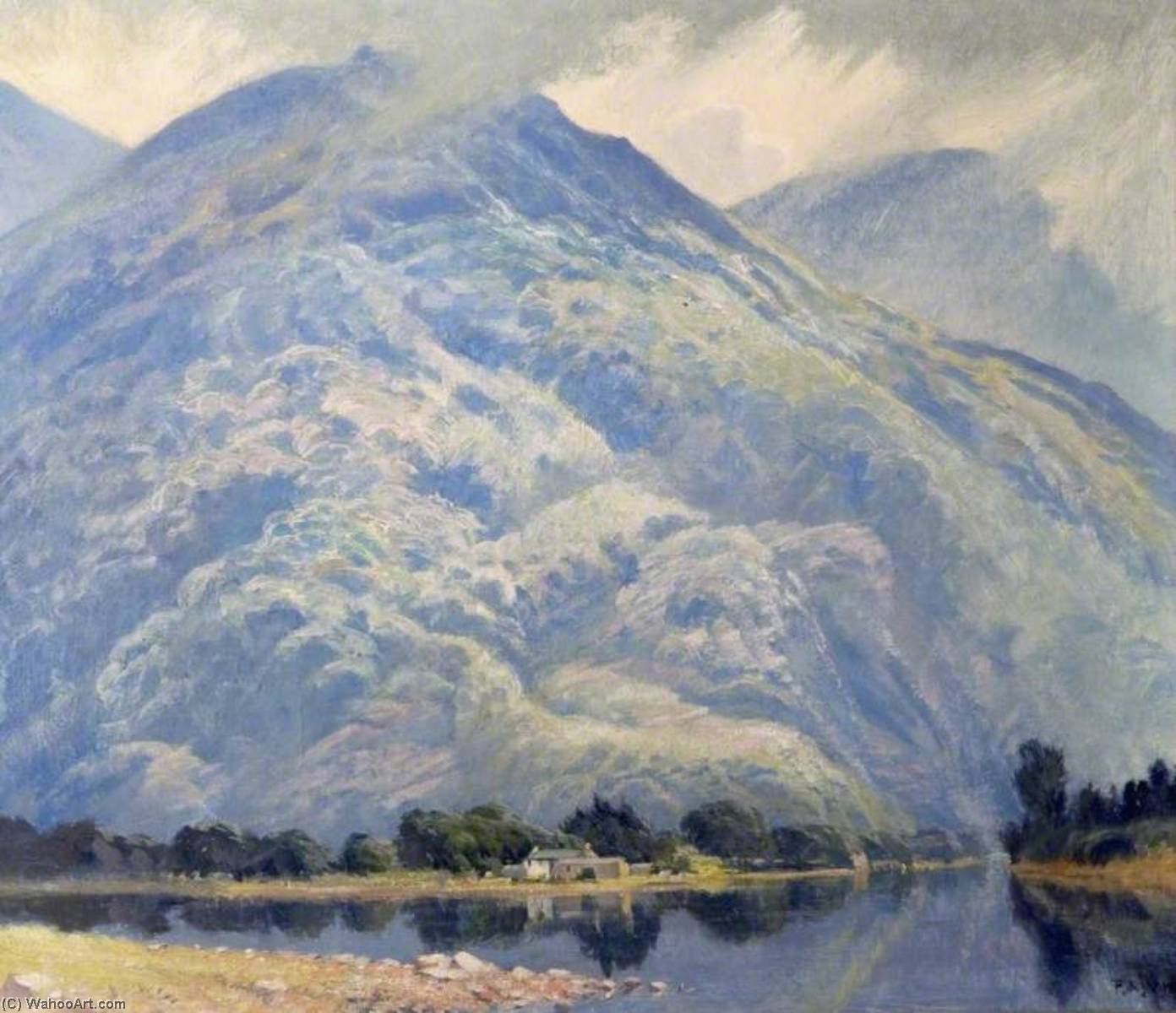 Morning Light In The Lake District — Percival Arthur Wise